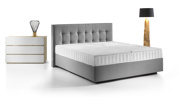 Wasserbett in Boxspringbett-Optik