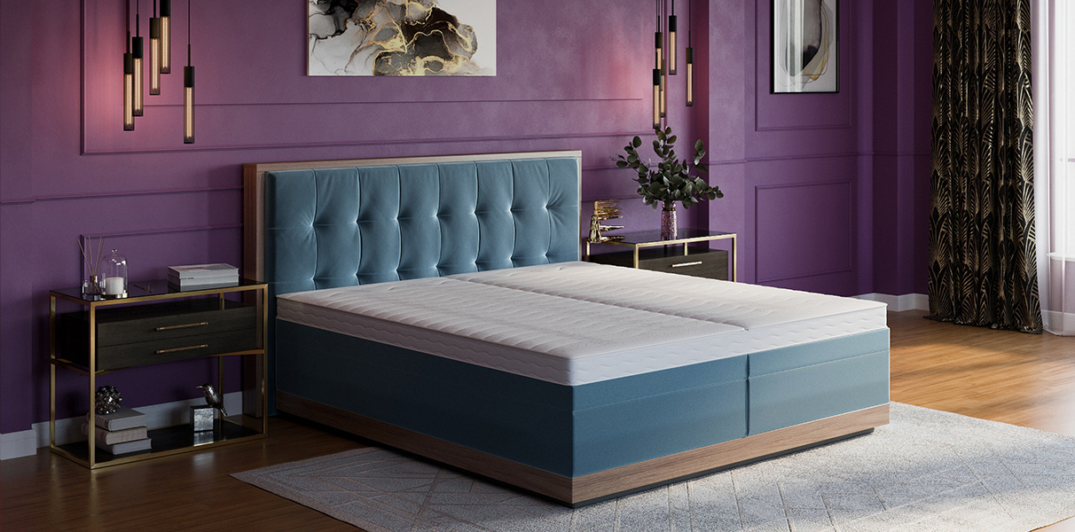FRA) Boxspring-Wasserbett Buenadormita Abbildung 3