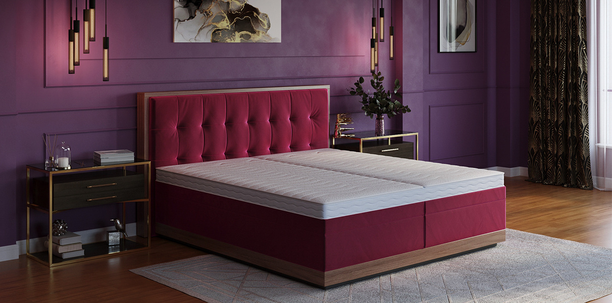 FRA) Boxspring-Wasserbett Buenadormita Abbildung 1