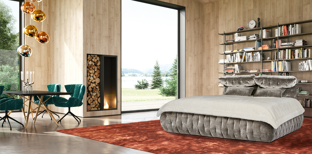Wasserbett mit Bretz-Bettgestell Feya Abbildung 1