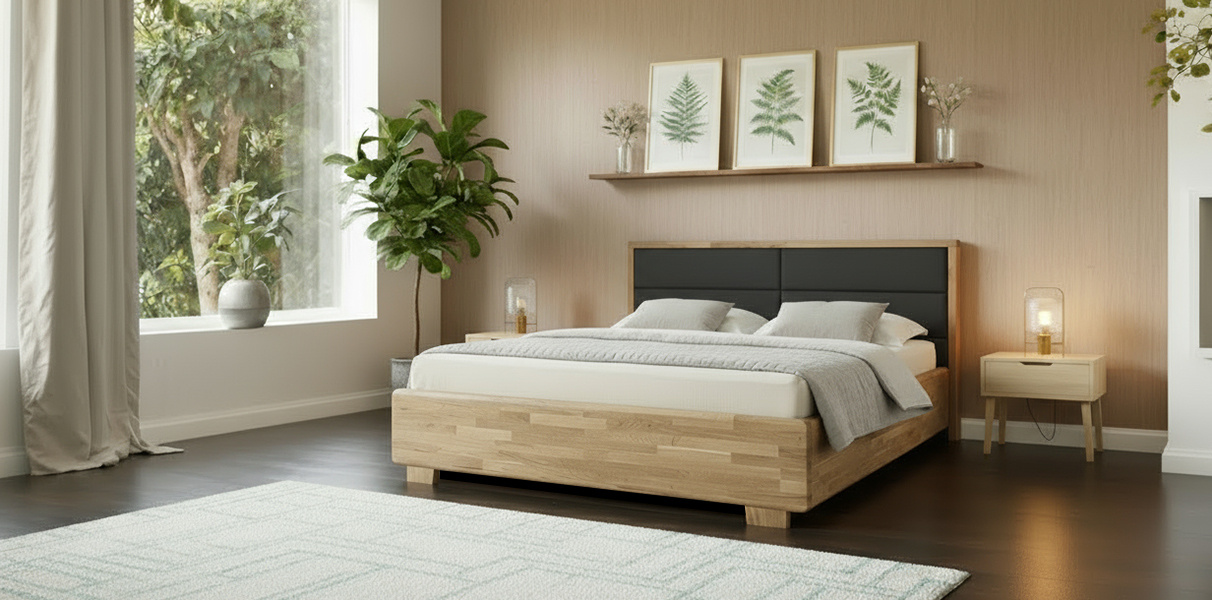 rDeal 3 09.25 Wasserbett mit Malm� Bettrahmen Eiche oder Buche u Abbildung 1