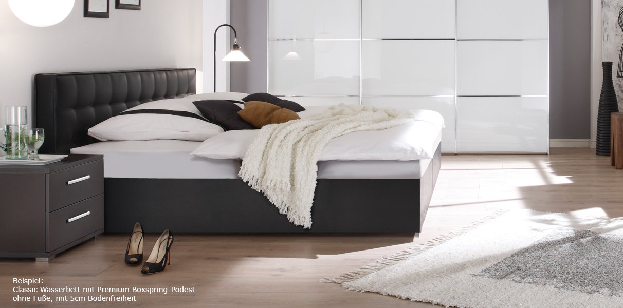 Boxspring-Wasserbett mit Zoja M Kopfteil Abbildung 4