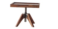 Factory line Vintage Nachttisch Carpi aus Akazie Massivholz