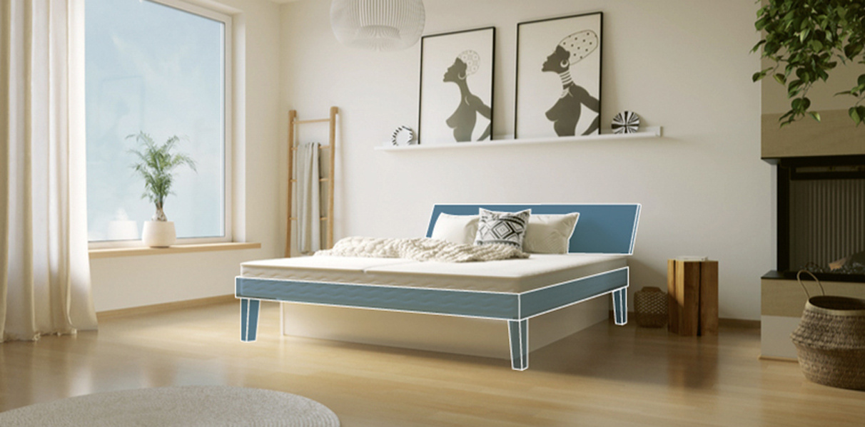 Dual Inside Wasserbett (f�r Einbau in einen Bettrahmen) Abbildung 1