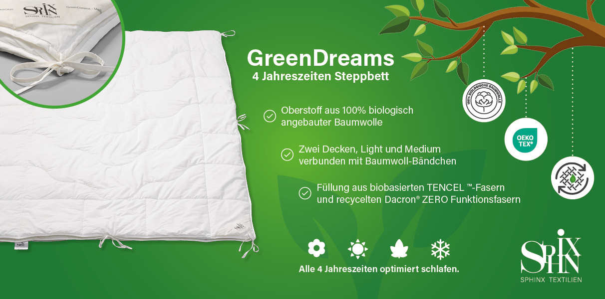 Sphinx GreenDreams 4-Jahreszeiten 155x200 Abbildung 1