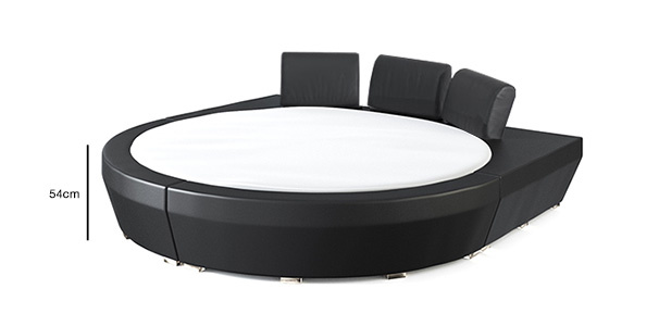 Rundbett Ibiza, das gr��te Wasserbett der Welt Abbildung 3