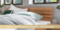 rDeal 4 09.25 Astoria Wasserbett mit Massivholz-Kopfteil in Kern
