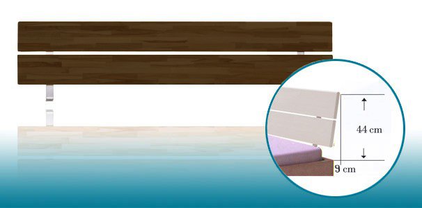 Duetto Kopfteil Buche Massivholz Wood-Line von Hasena online kaufen