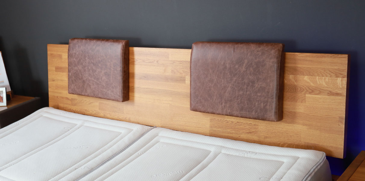 Wasserbett Domenique komplett mit Eiche Massivholz-Bettrahmen un Abbildung 2