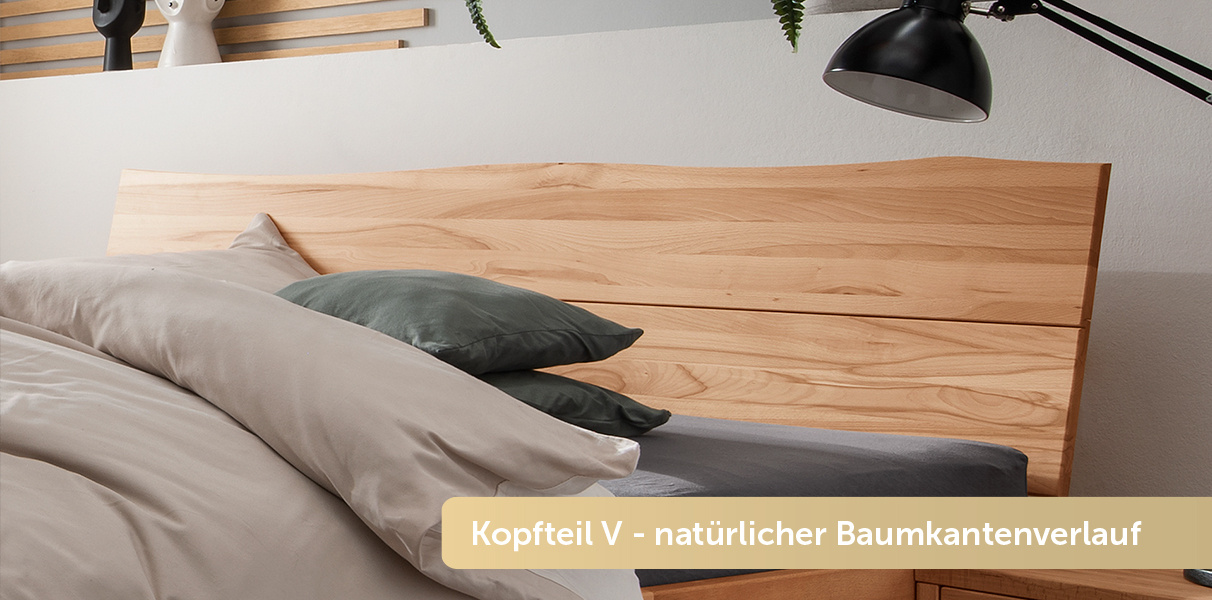 rDeal 4 09.25 Astoria Wasserbett mit Massivholz-Kopfteil in Kern Abbildung 5
