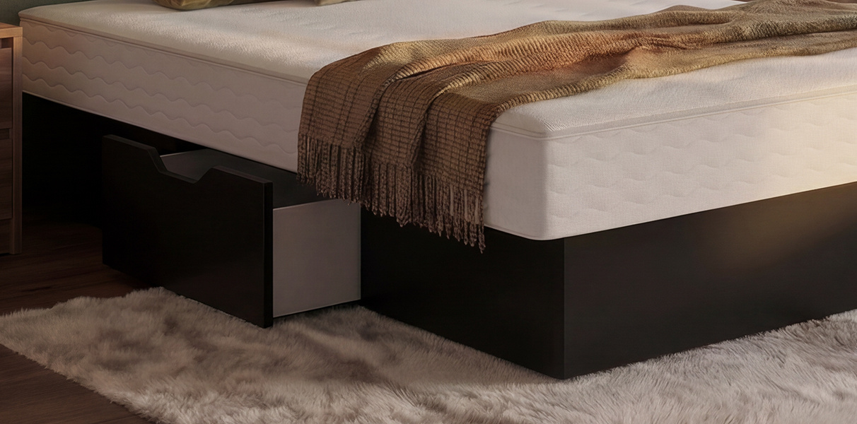 Solo Wasserbett Classic mit Dekor Schubladenpodest Abbildung 2