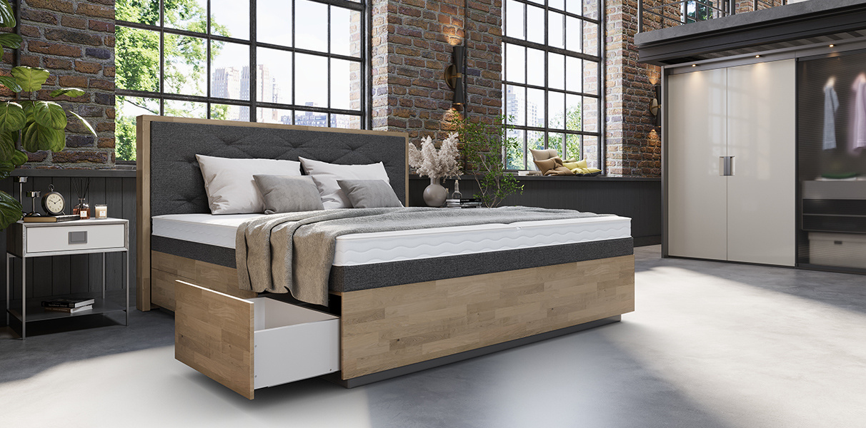 Boxspring-Wasserbett Magnifico Abbildung 1