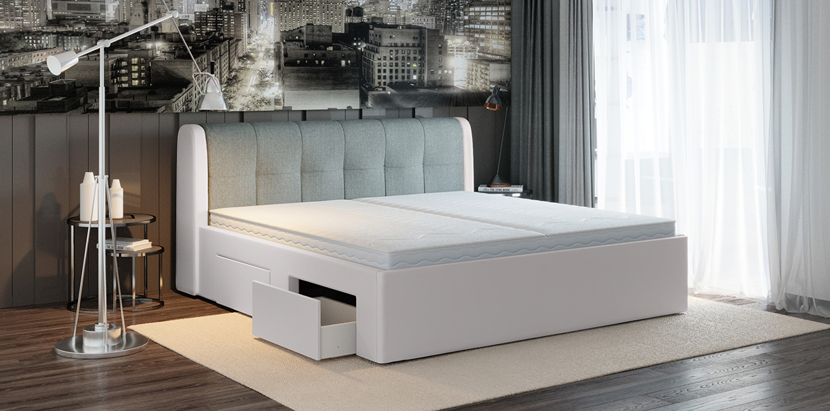 Wasserbett Berlin mit Schubladen Abbildung 3