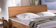 Hasena Oakline Wasserbett mit Lisio Kopfteil und Ronda F��en
