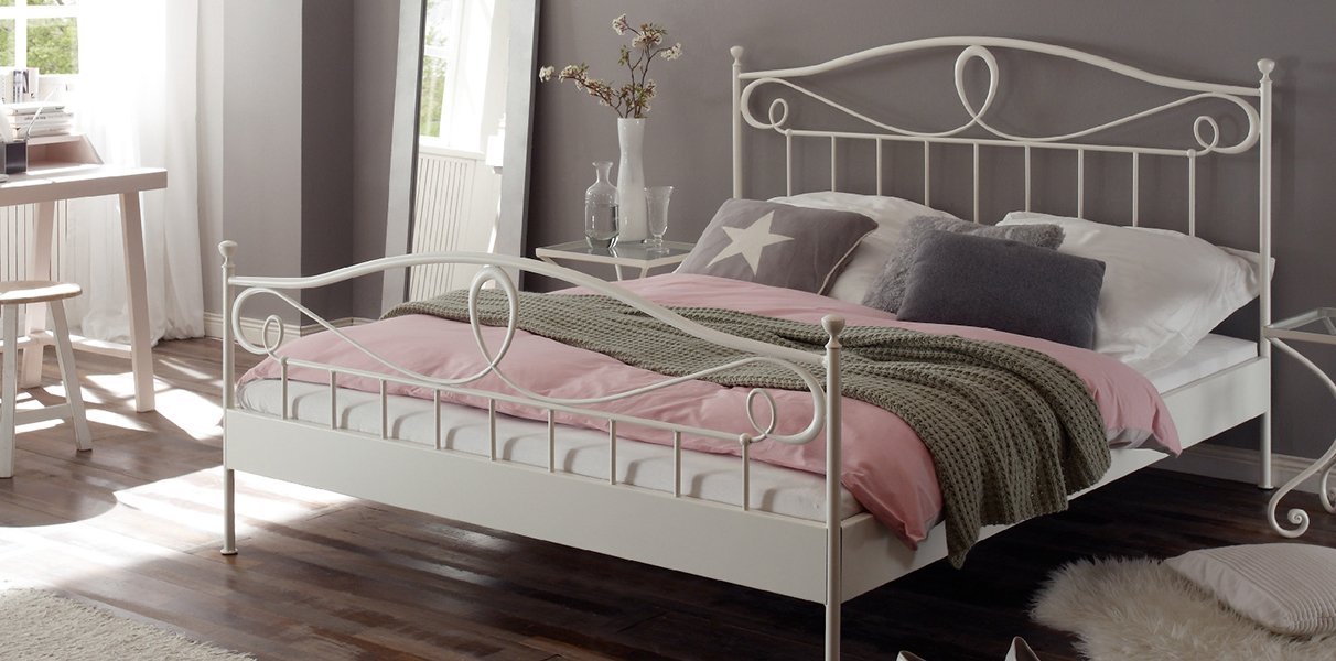 Wasserbett mit Metallbett Romantic Lurano von Hasena Abbildung 2