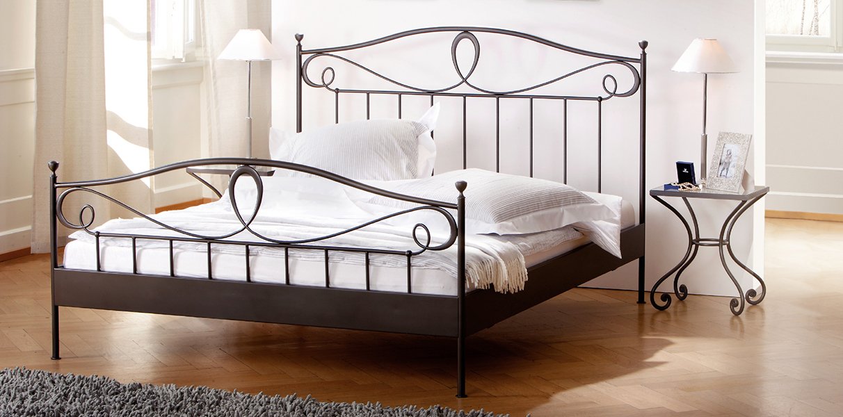 Wasserbett mit Metallbett Romantic Lurano von Hasena Abbildung 3