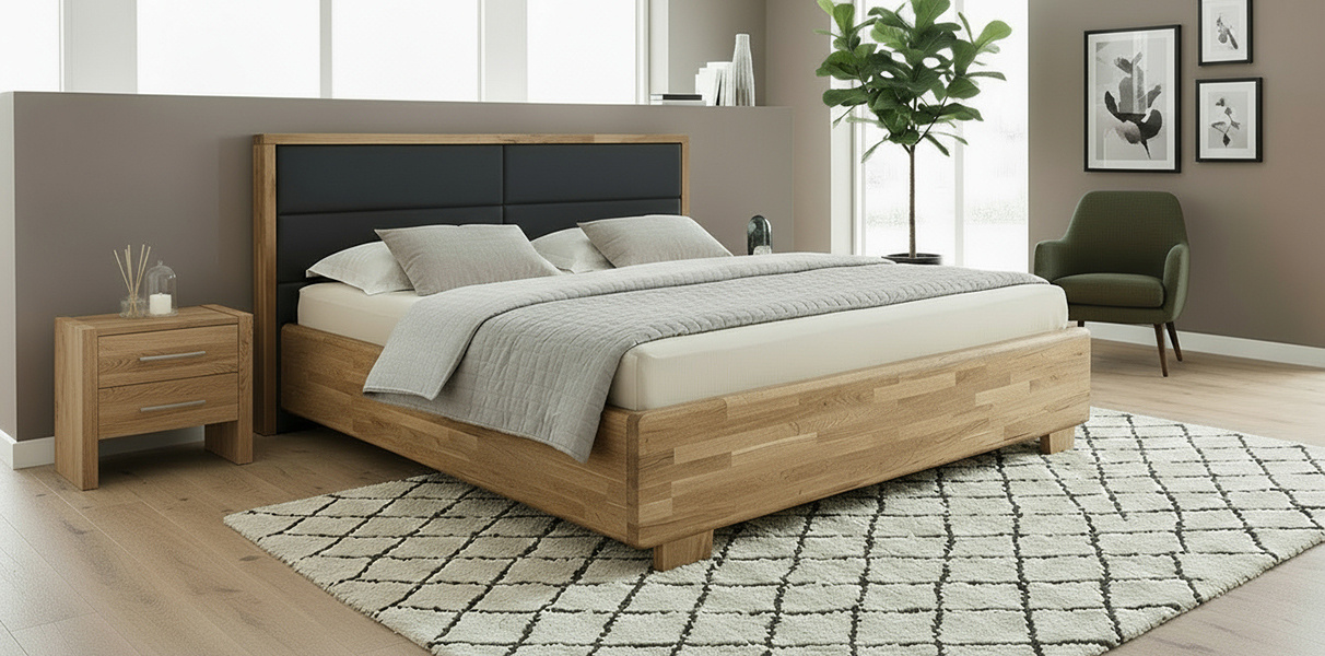 rDeal 3 09.25 Wasserbett mit Malm� Bettrahmen Eiche oder Buche u Abbildung 2