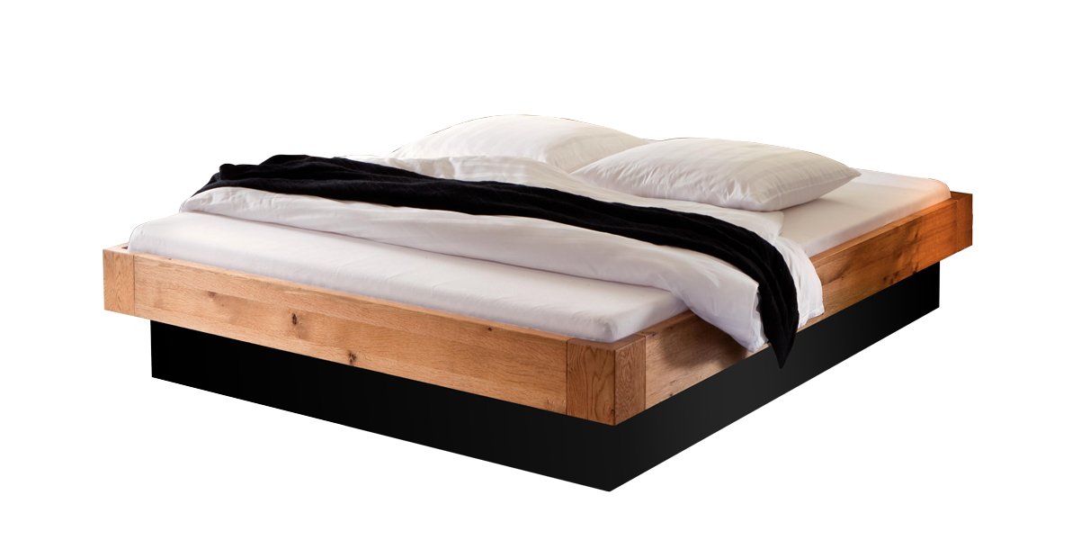 Wasserbett mit Hasena Oakline Massivholz Bettrahmen Abbildung 5