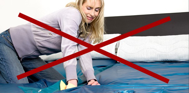 Wasserbett Sicherheitswanne Deluxe 2.0 inkl. Staubschutz Abbildung 2