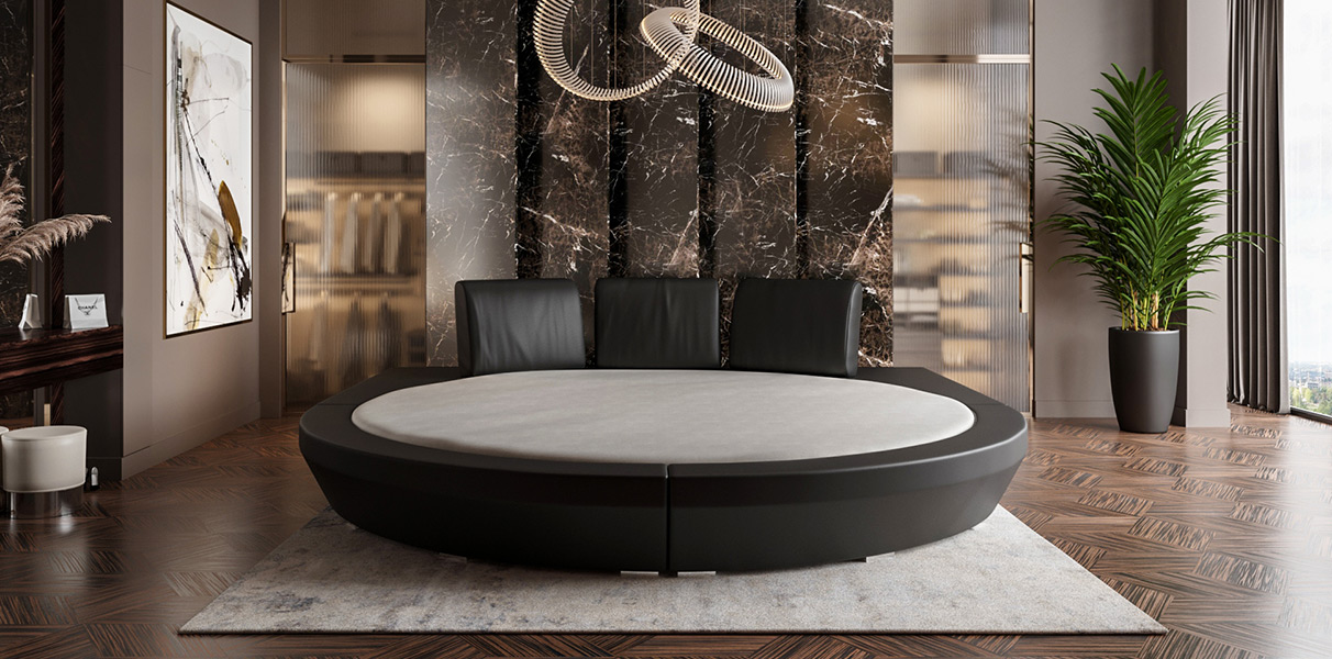 Rundbett Ibiza, das gr��te Wasserbett der Welt Abbildung 2