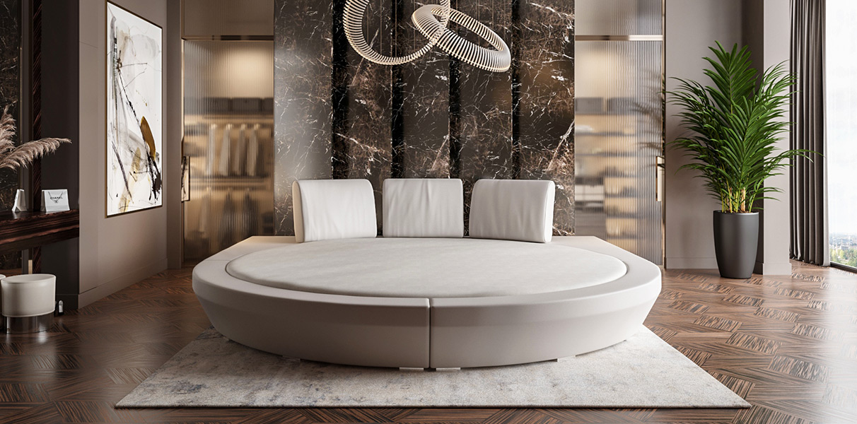 Rundbett Ibiza, das gr��te Wasserbett der Welt Abbildung 1