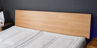 Wasserbett Domenique komplett mit Buche Massivholz-Bettrahmen un