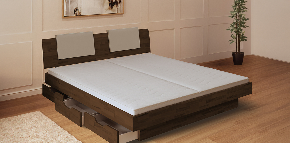 Mega-Deal 4 Massivholz Wasserbett Varus Abbildung 3