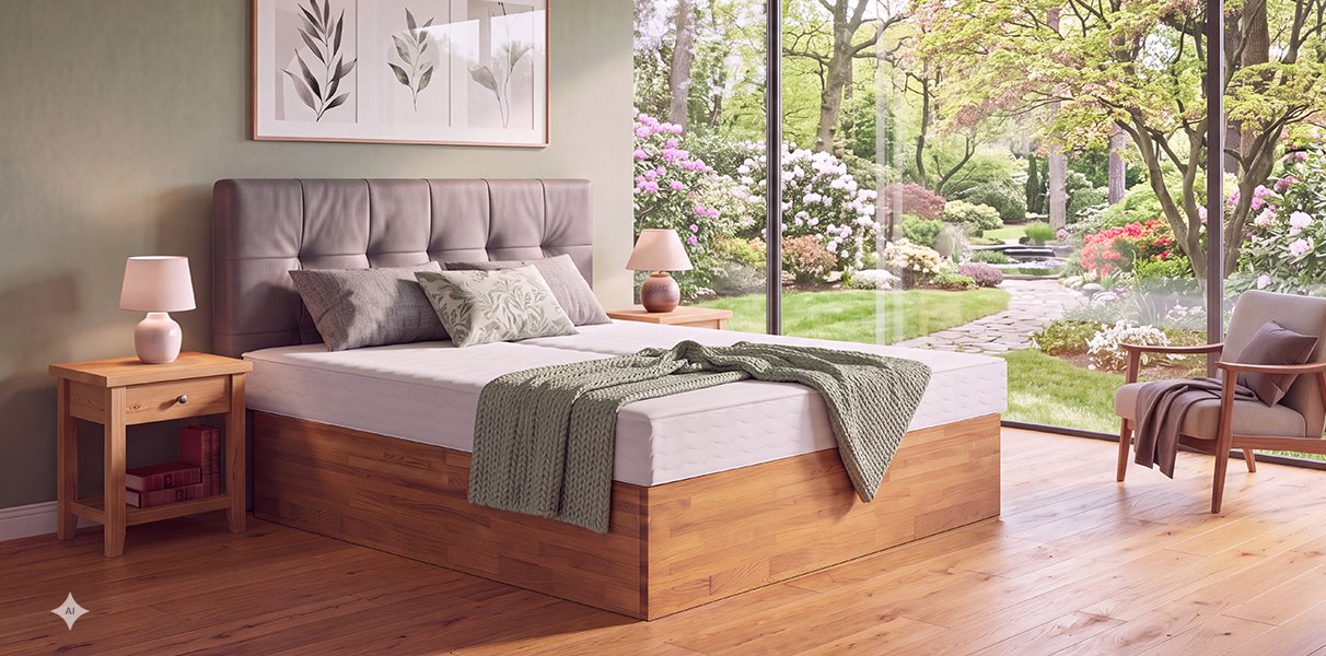 Wasserbett Hamburg mit Kopfteil Abbildung 1