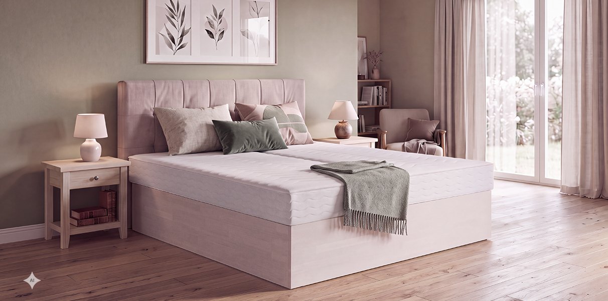 Wasserbett Hamburg mit Kopfteil Abbildung 2